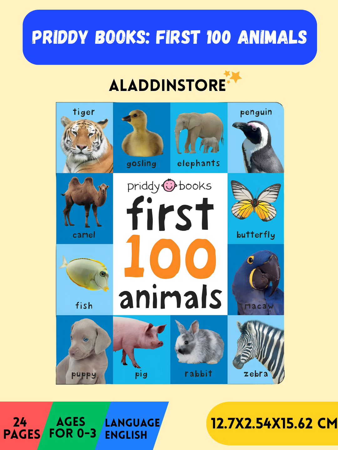priddy books first 100 animals